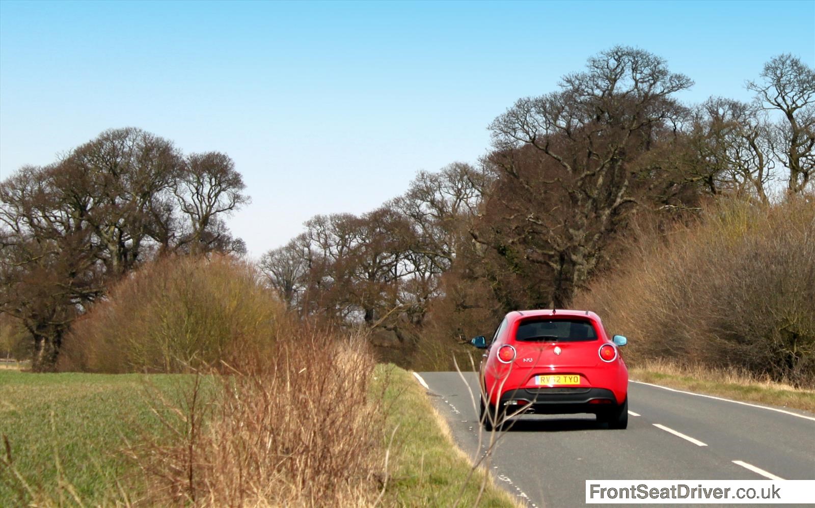Alfa Romeo MiTo 2013 Driving Rear