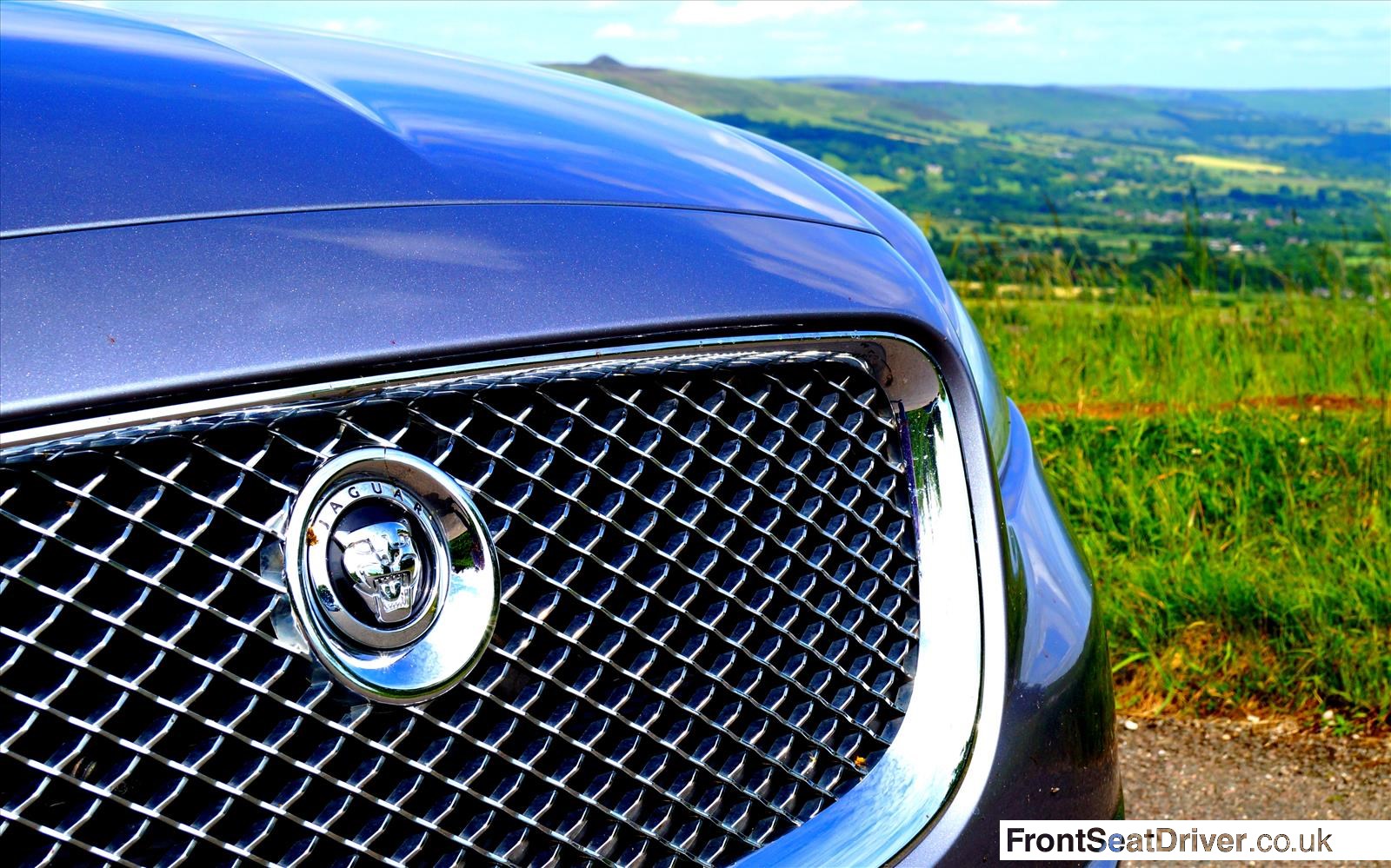Jaguar XJ 2013 Grille Detail
