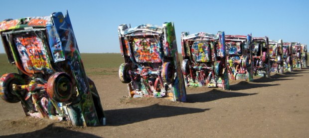 Route 66 Cadillac Ranch 2014 620x277