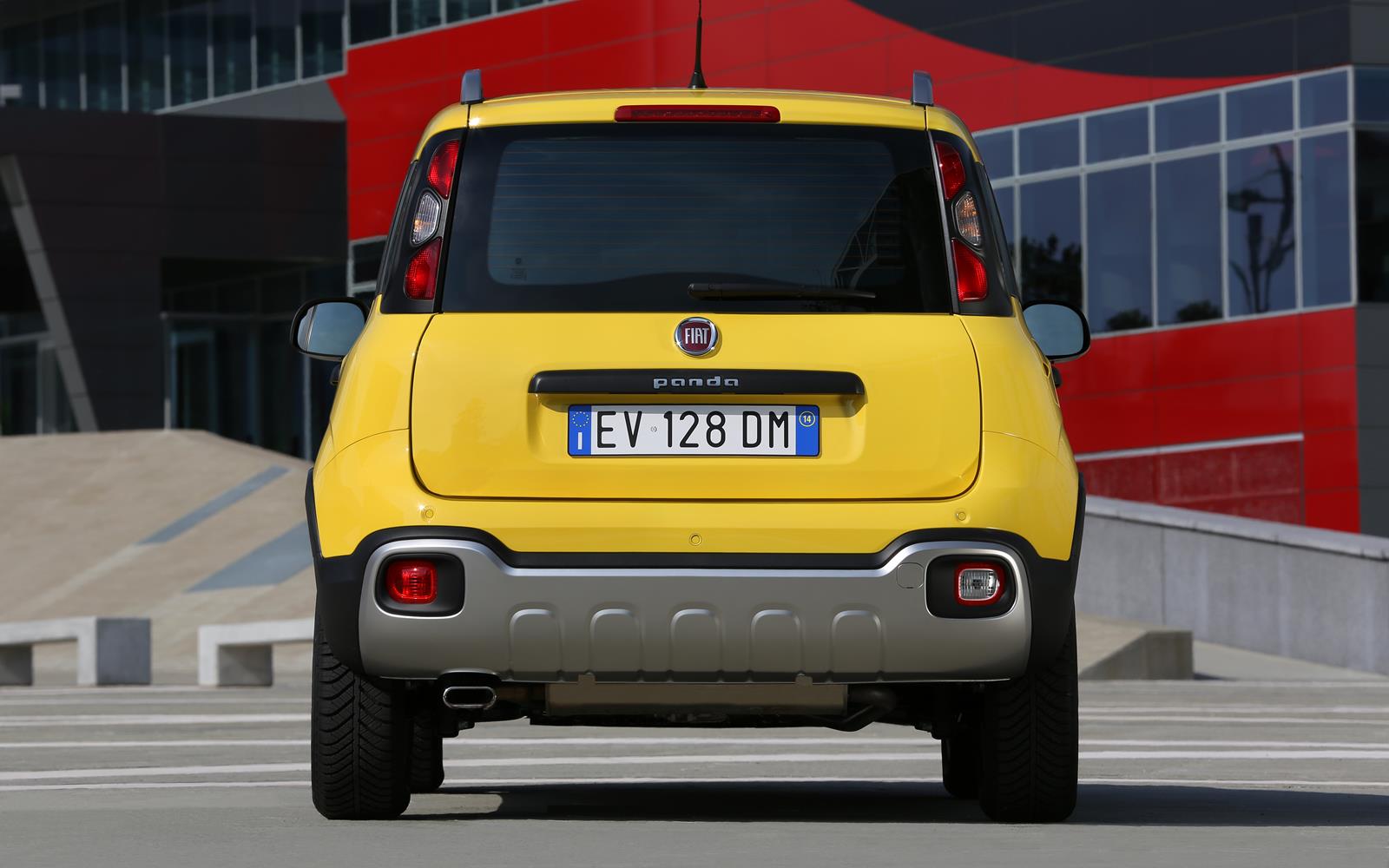 Fiat Panda Cross 2014 Rear FrontSeatDriver.co.uk