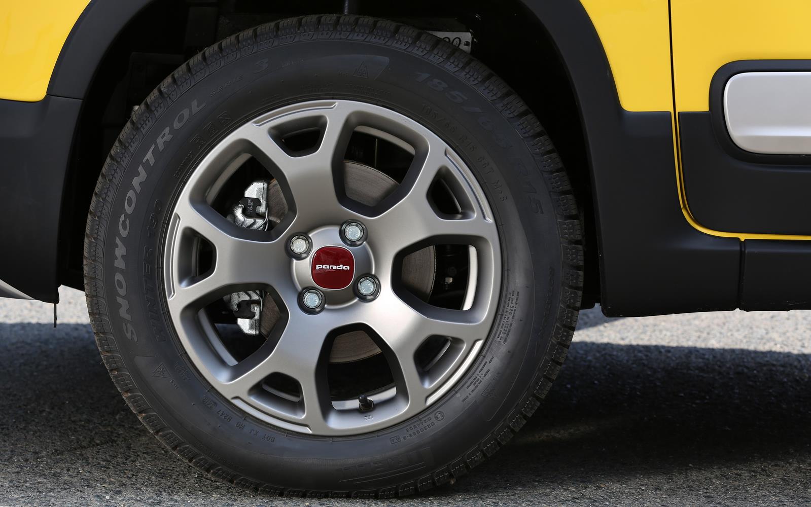 Fiat Panda Cross 2014 Wheel Detail FrontSeatDriver.co.uk