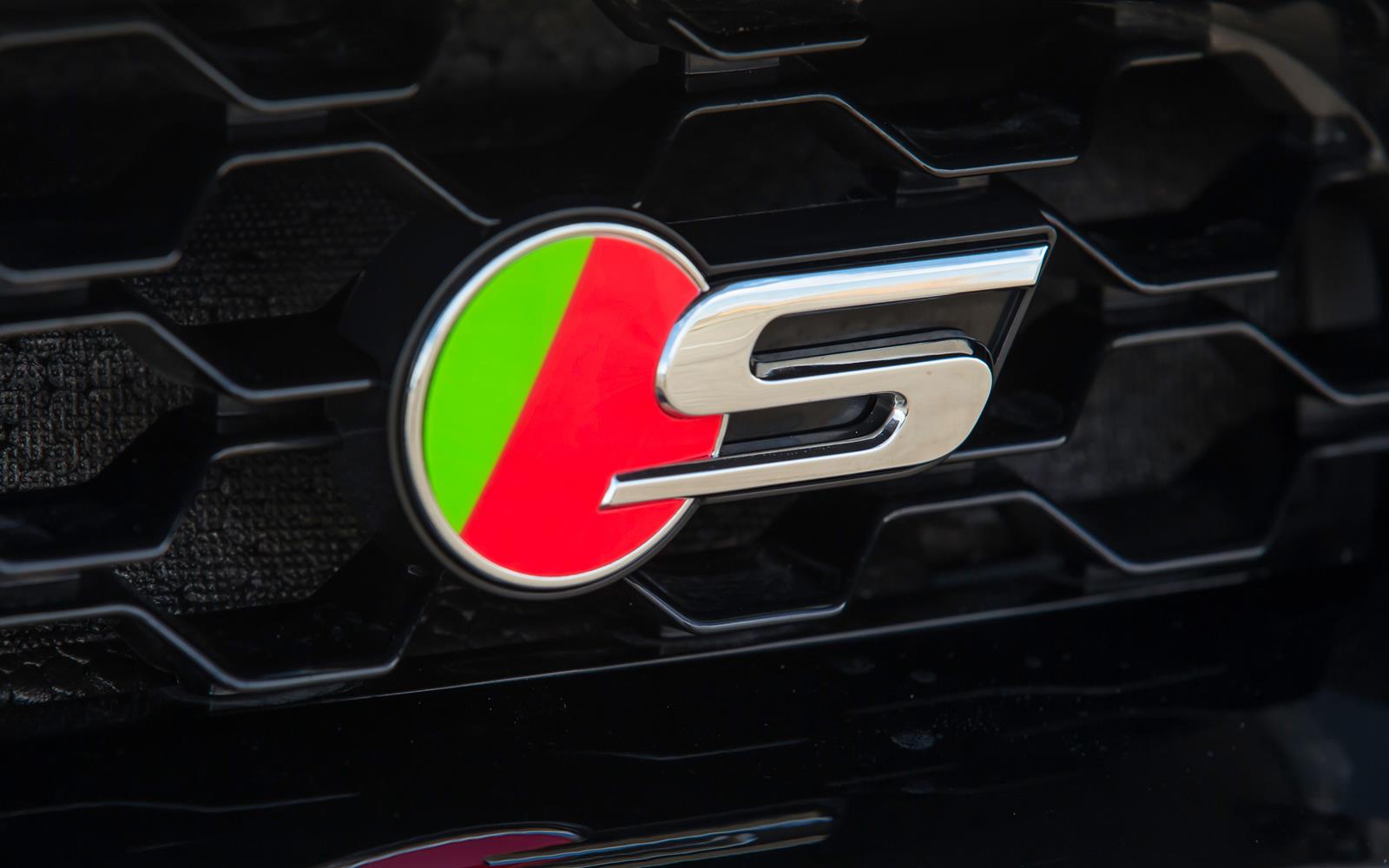 Jaguar F-Type V6 S Coupe2014 Badge Detail FrontSeatDriver.co.uk