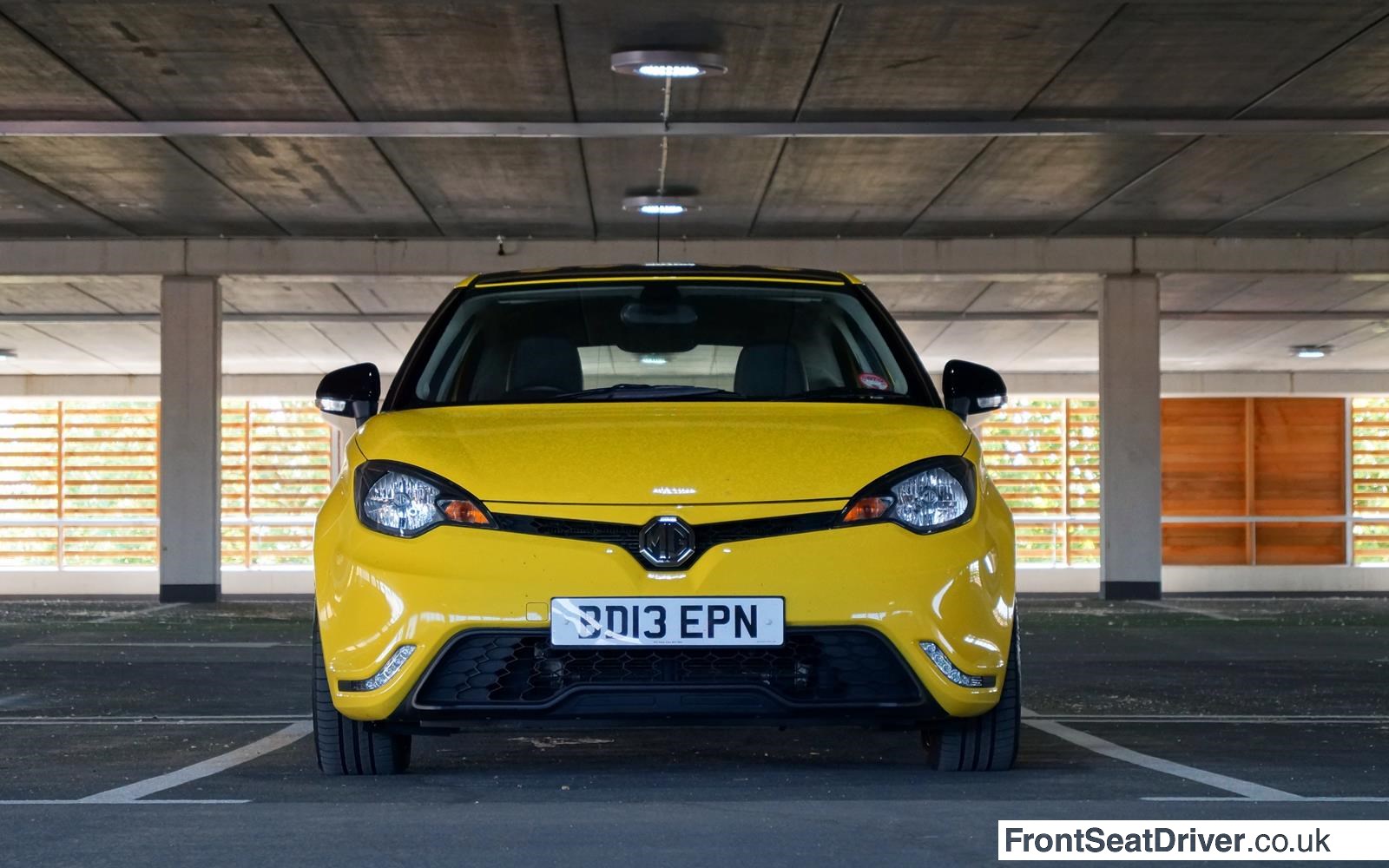MG 3 2014 Nose Phil Huff FrontSeatDriver.co.uk