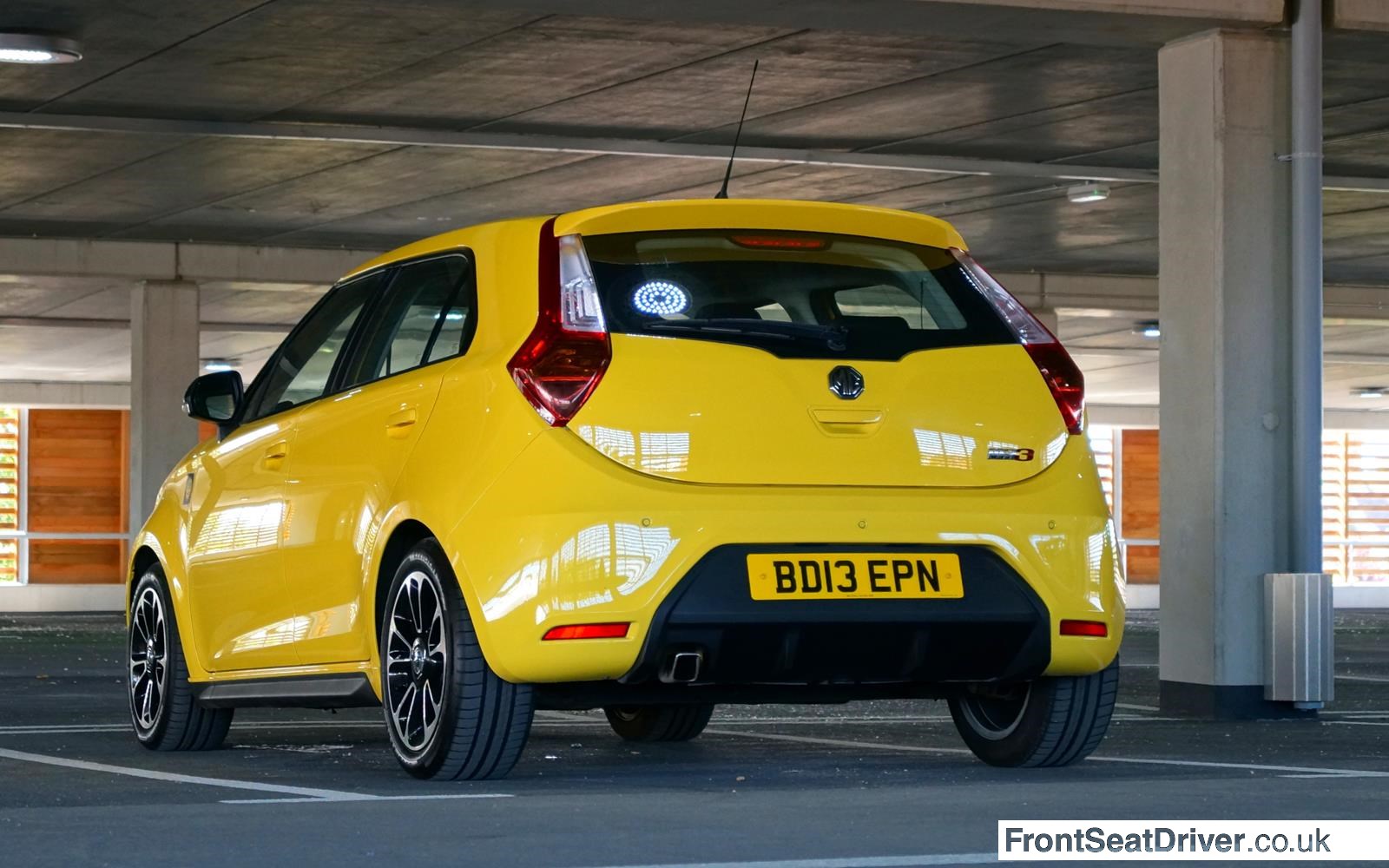 MG 3 2014 Left Rear Phil Huff FrontSeatDriver.co.uk