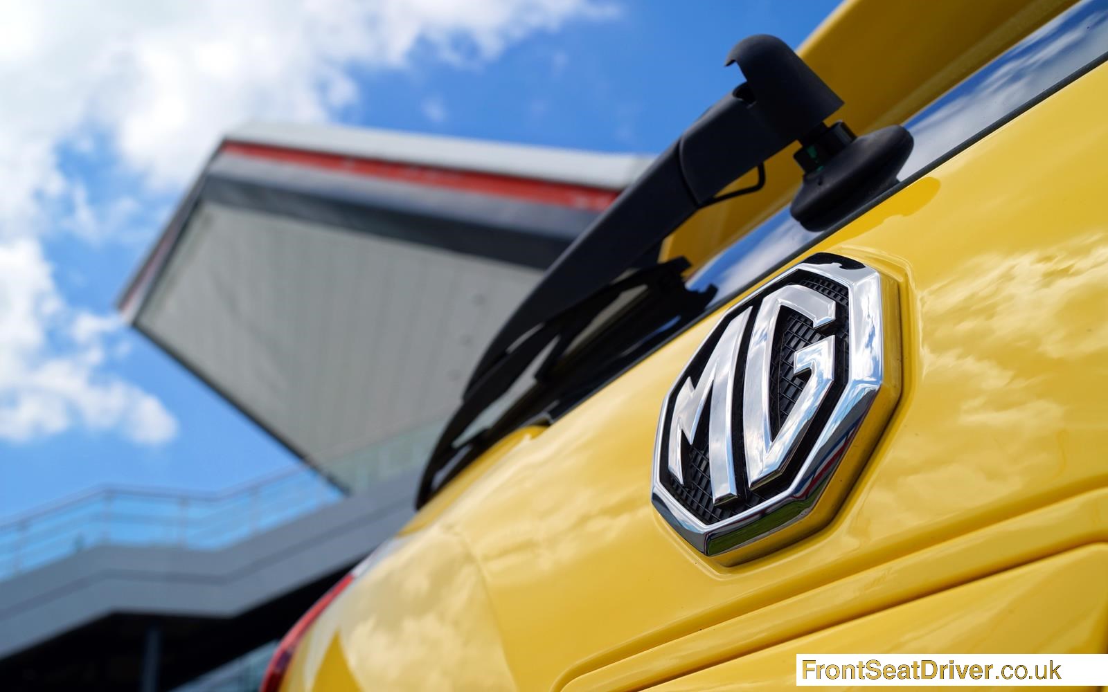 MG 3 2014 Rear Badge Detail Phil Huff FrontSeatDriver.co.uk