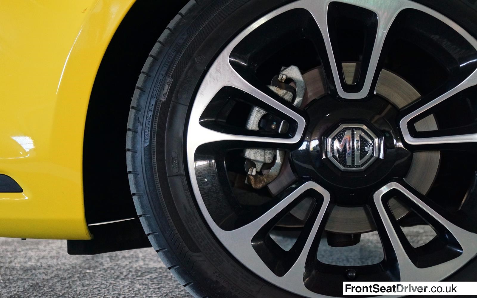 MG 3 2014 Wheel Detail Phil Huff FrontSeatDriver.co.uk