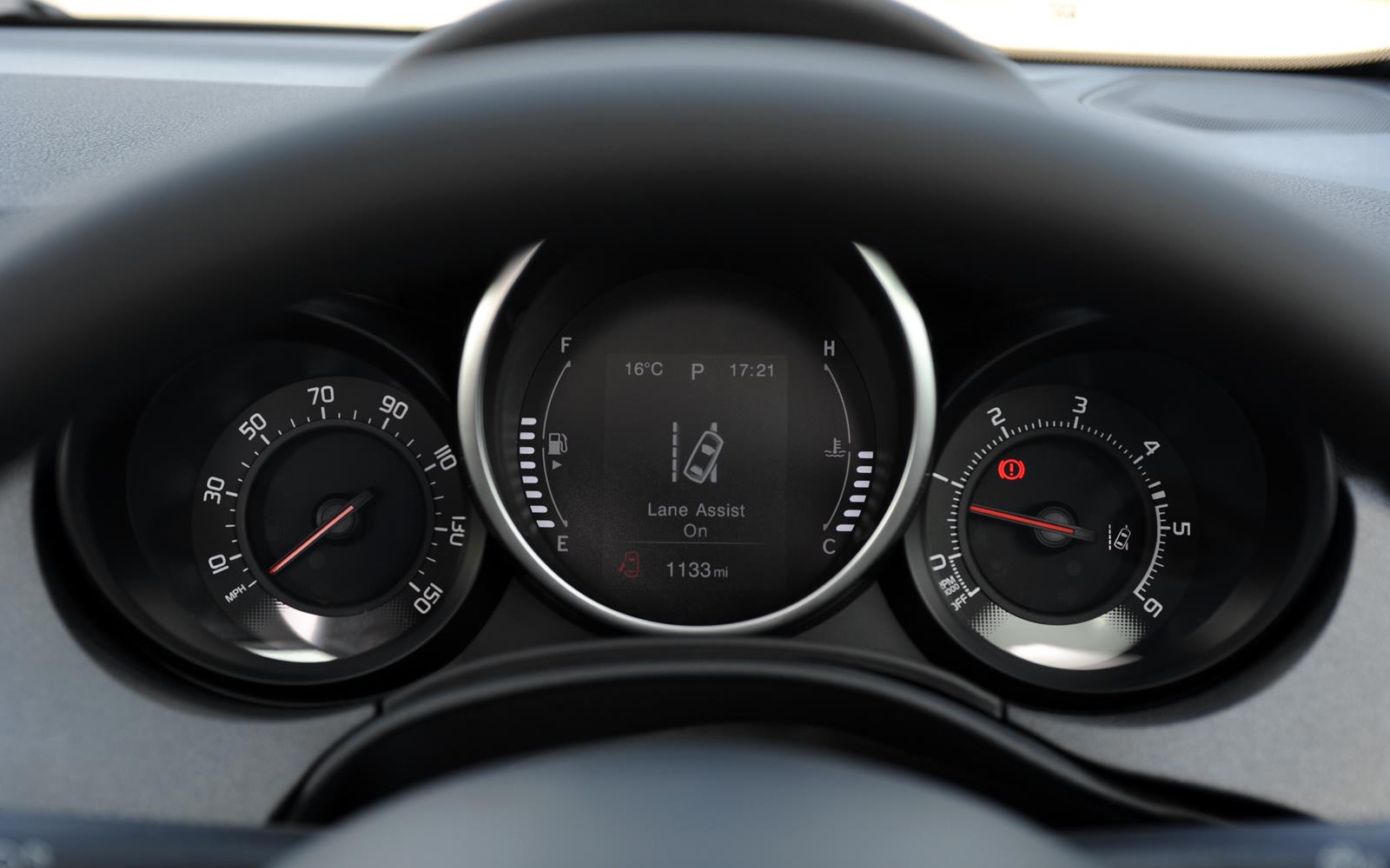 Fiat 500X 2015 Instrument Binnacle