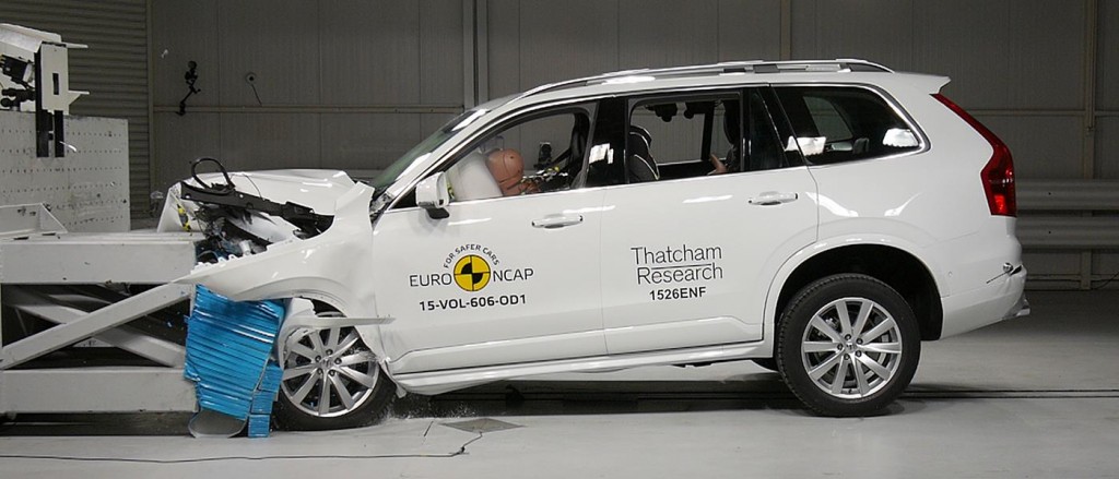 EuroNCAP Best of 2015 Volvo XC90