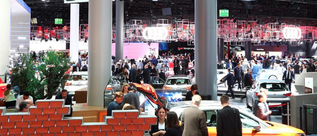This is Frankfurt, but the Geneva Motor Show 2020 will look much the same.